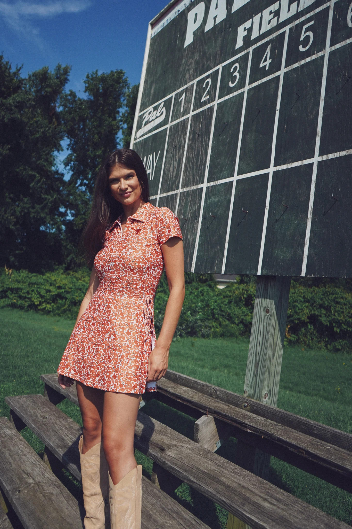 The Ivy Dress - Texas Poppies | Smith and Quinn