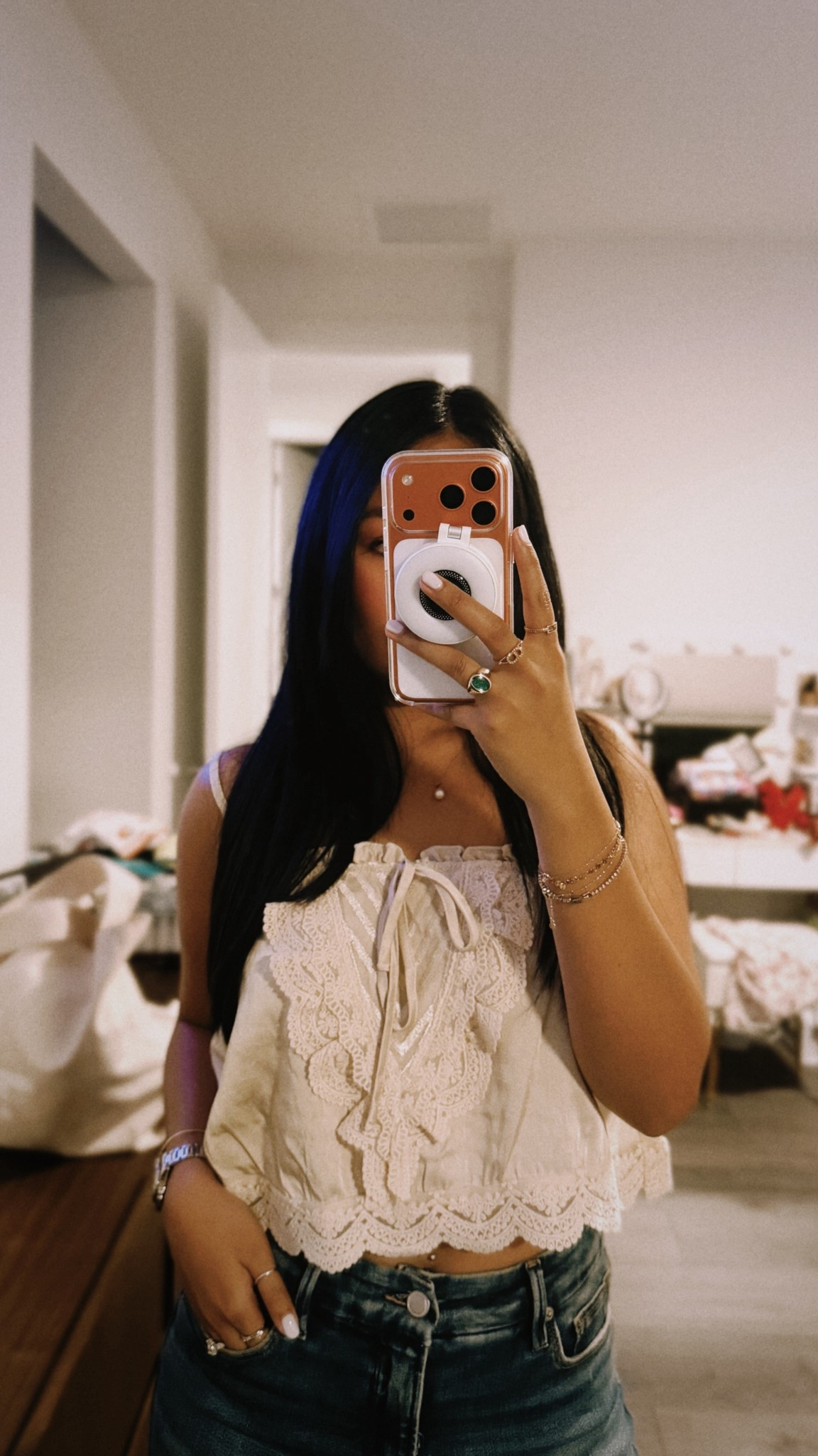 this top is currently on sale for $12! brand: and now this at macys

#LTKPetite #LTKootd #LTKSaleAlert