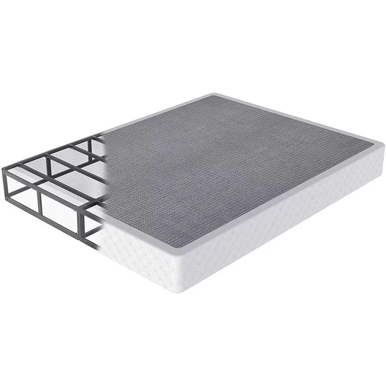 QFTIME 9" Metal Queen Box Spring, Mattress Foundation, Heavy-Duty, Easy Assembly | Walmart (US)