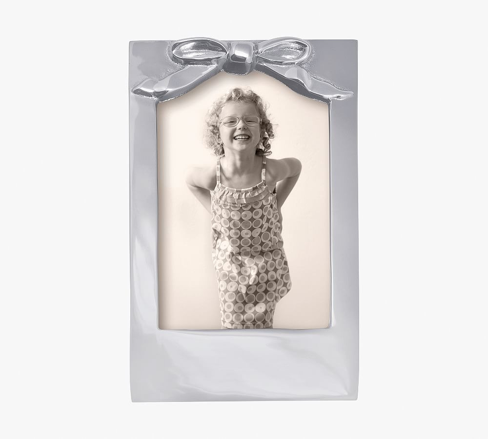 Silver Bow Picture Frame | Pottery Barn (US)