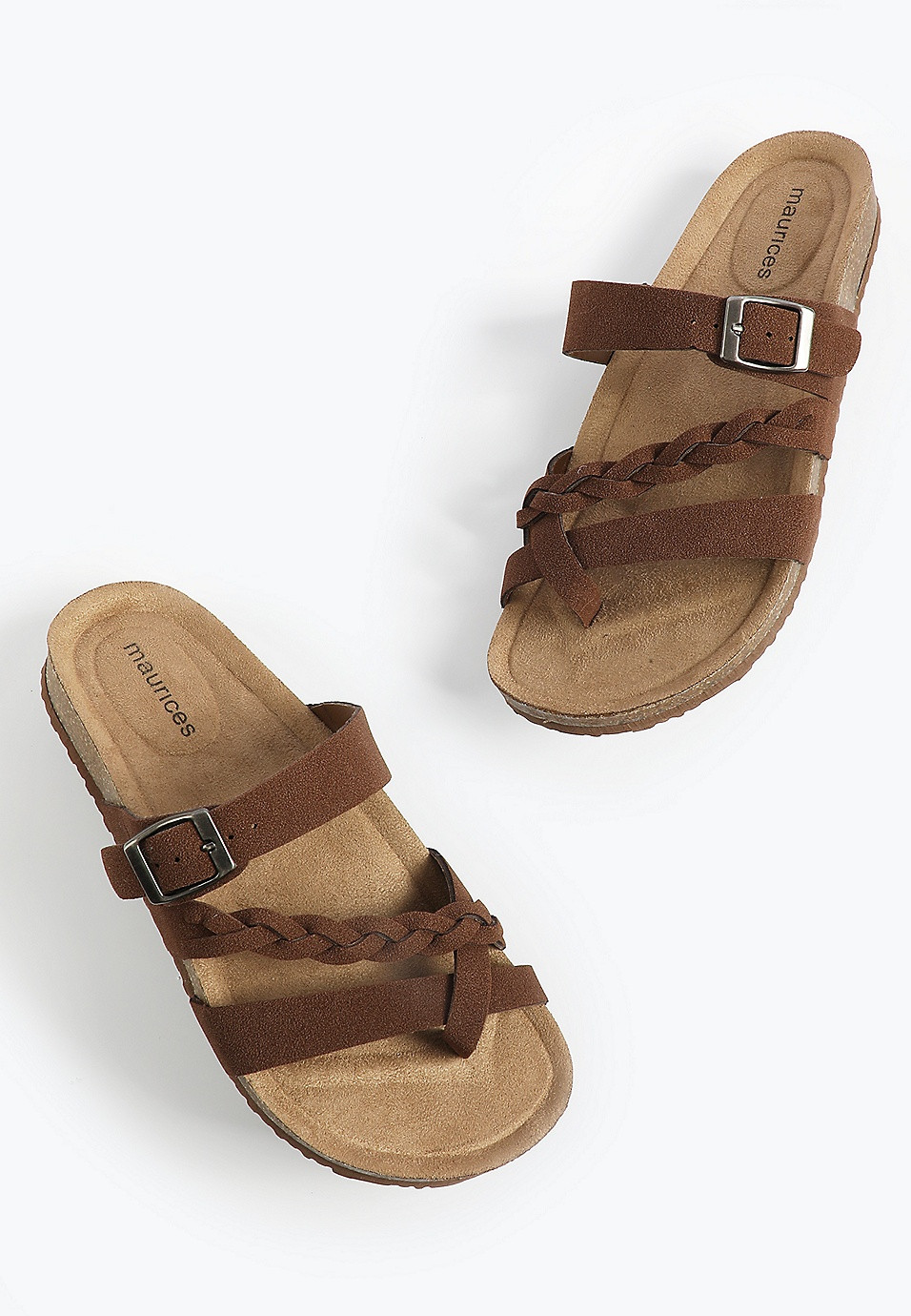 SuperCush Chloe Braided Footbed Sandal | Maurices