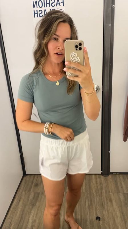 . These tops are giving me lulu- come in so many gorgeous colors and tank versions. The details are 👌 also linking the matching shorts ✨ 
.
#oldnavy #oldnavystyle #oldnavyfinds #casualoutfit #workoutclothes #workoutstyle #momstyle 

#LTKSaleAlert #LTKActive #LTKFitness