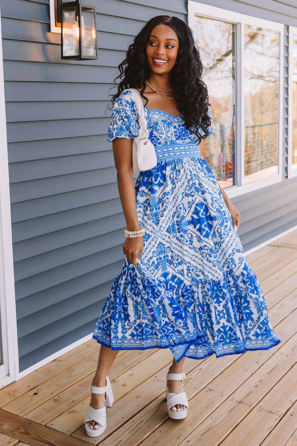 Greek Island Hopping Midi | Impressions Online Boutique