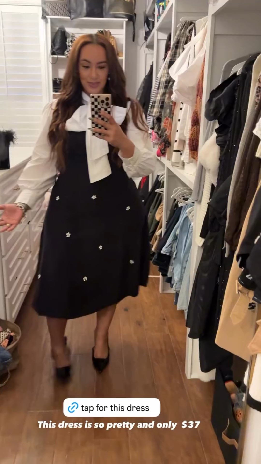 This dress is so pretty and only $37