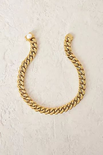 Oversized Pearl Chain Necklace | Anthropologie (UK)