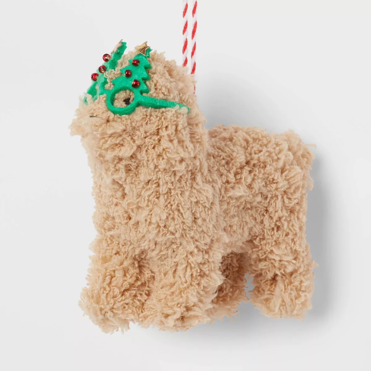 Fabric Labradoodle with Tree Glasses Christmas Tree Ornament - Wondershop™ | Target
