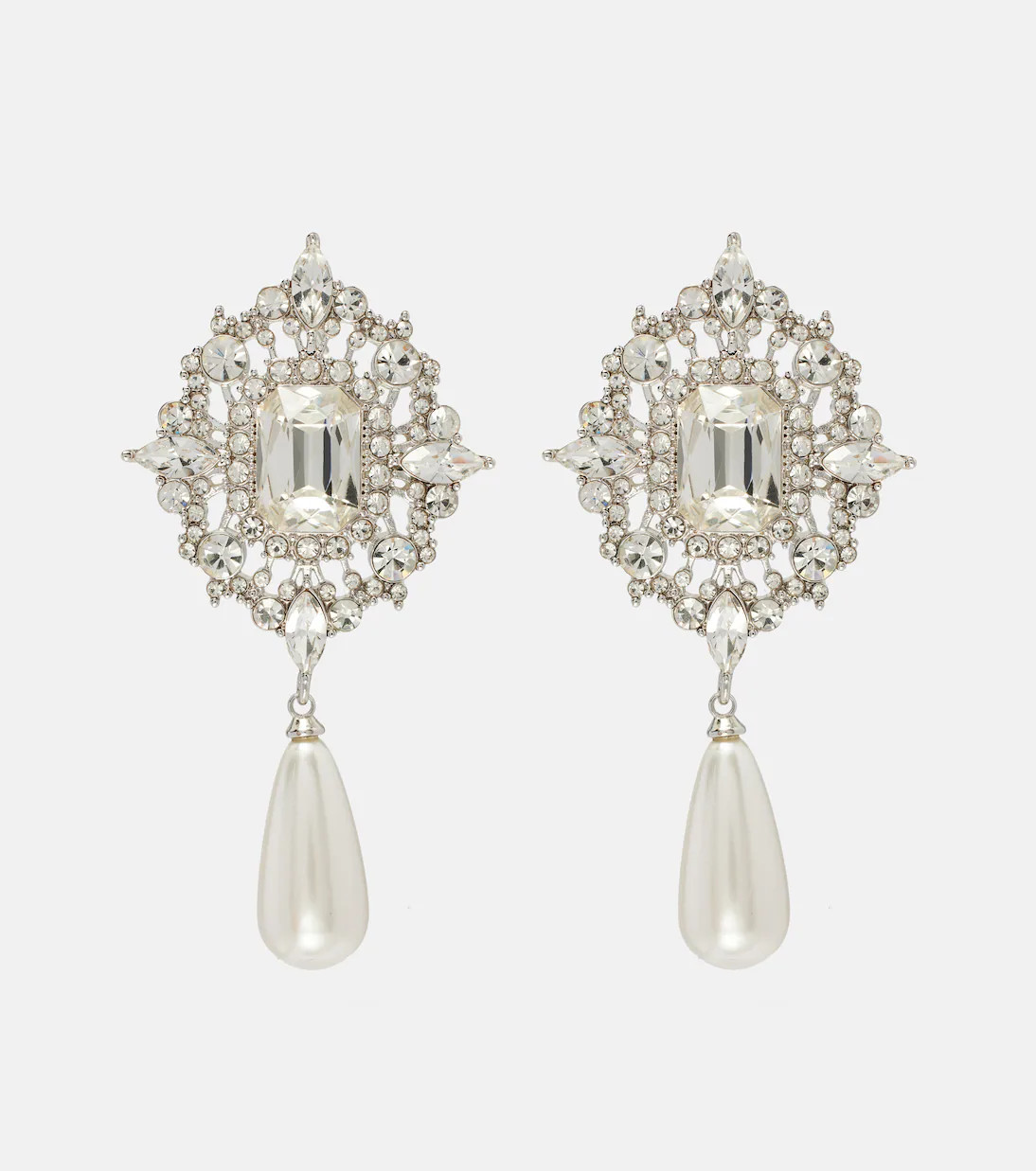 Embellished drop earrings | Mytheresa (UK)