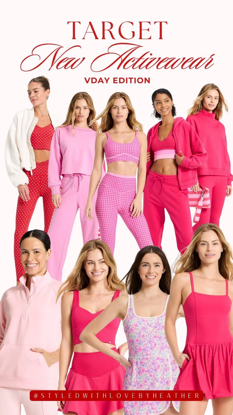 Target activewear just keeps getting better 💗 affordable, cute, and perfect for Valentine’s Day workouts or everyday lounging.


#targetstyle #targetactivewear #valentinesactivewear #affordablefashion 

#LTKootd #LTKgrwm #LTKValentine