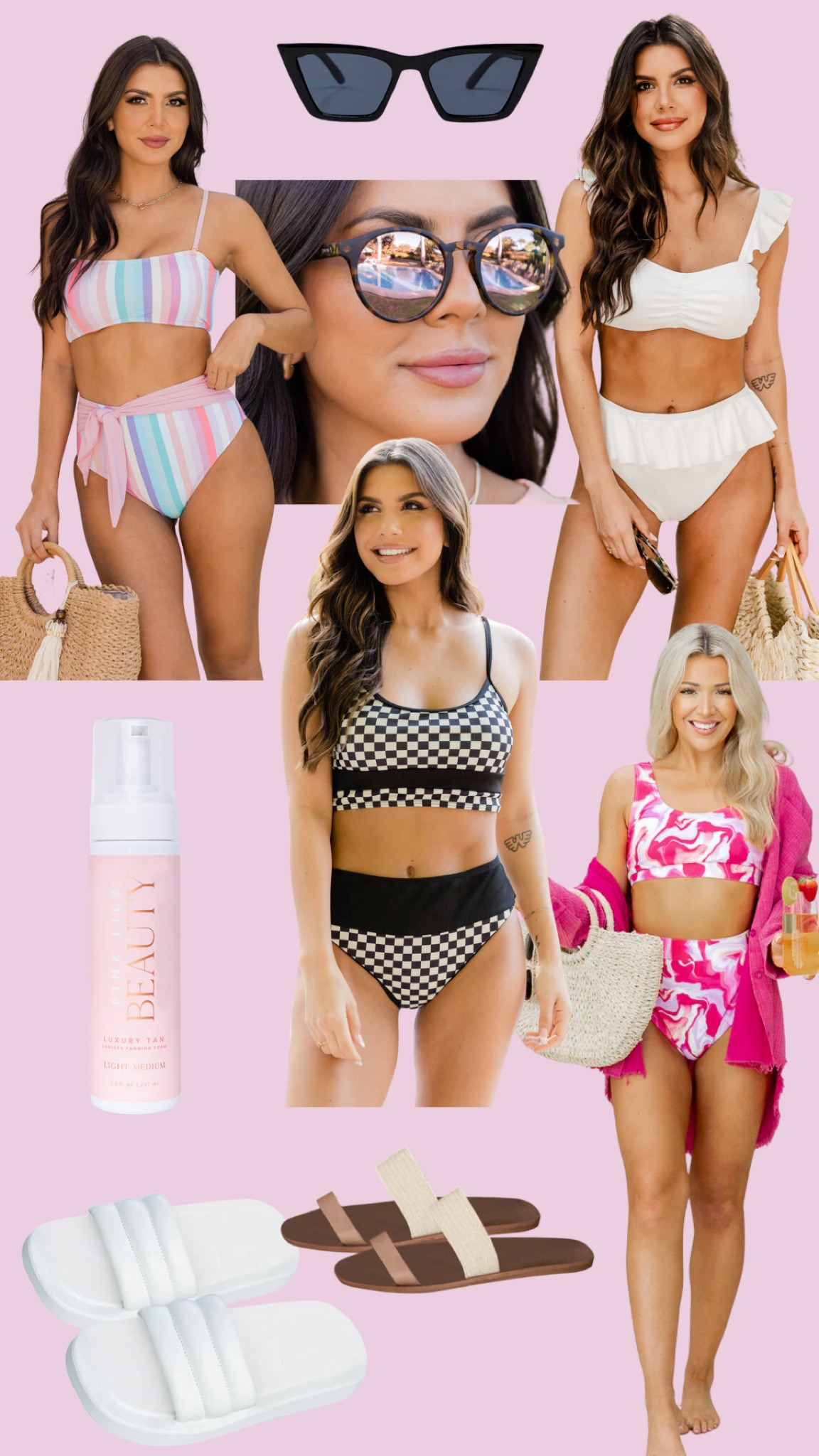 Swim, self tanner, bikini, two piece, one piece affordable swim 

#LTKSeasonal #LTKswim #LTKtravel