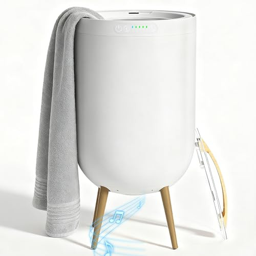 Luxury Towel Warmer Bucket, 23L Large Towel Warmers for Bathroom, with Stand, Ambient Light, Auto... | Amazon (US)