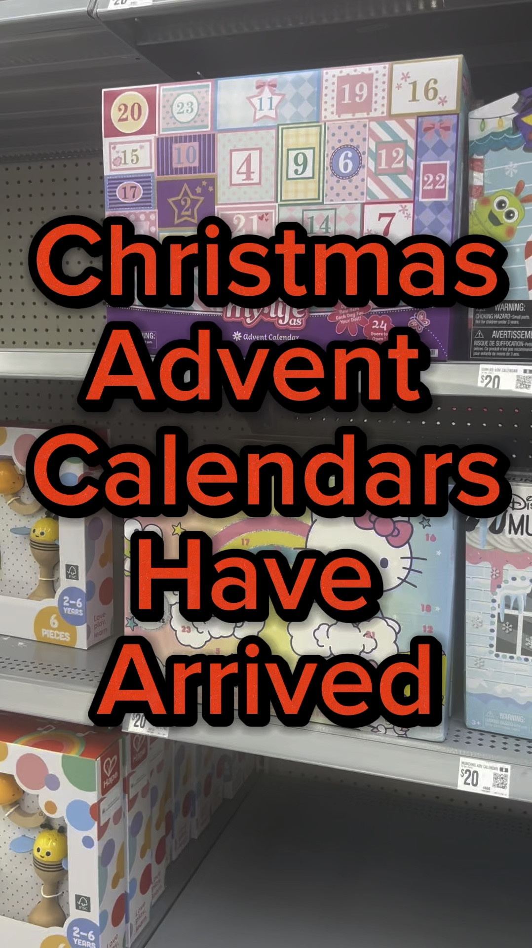 Christmas advent calendars have arrived! These always sell out so fast! Hurry! 

#LTKFamily #LTKHoliday #LTKSeasonal
