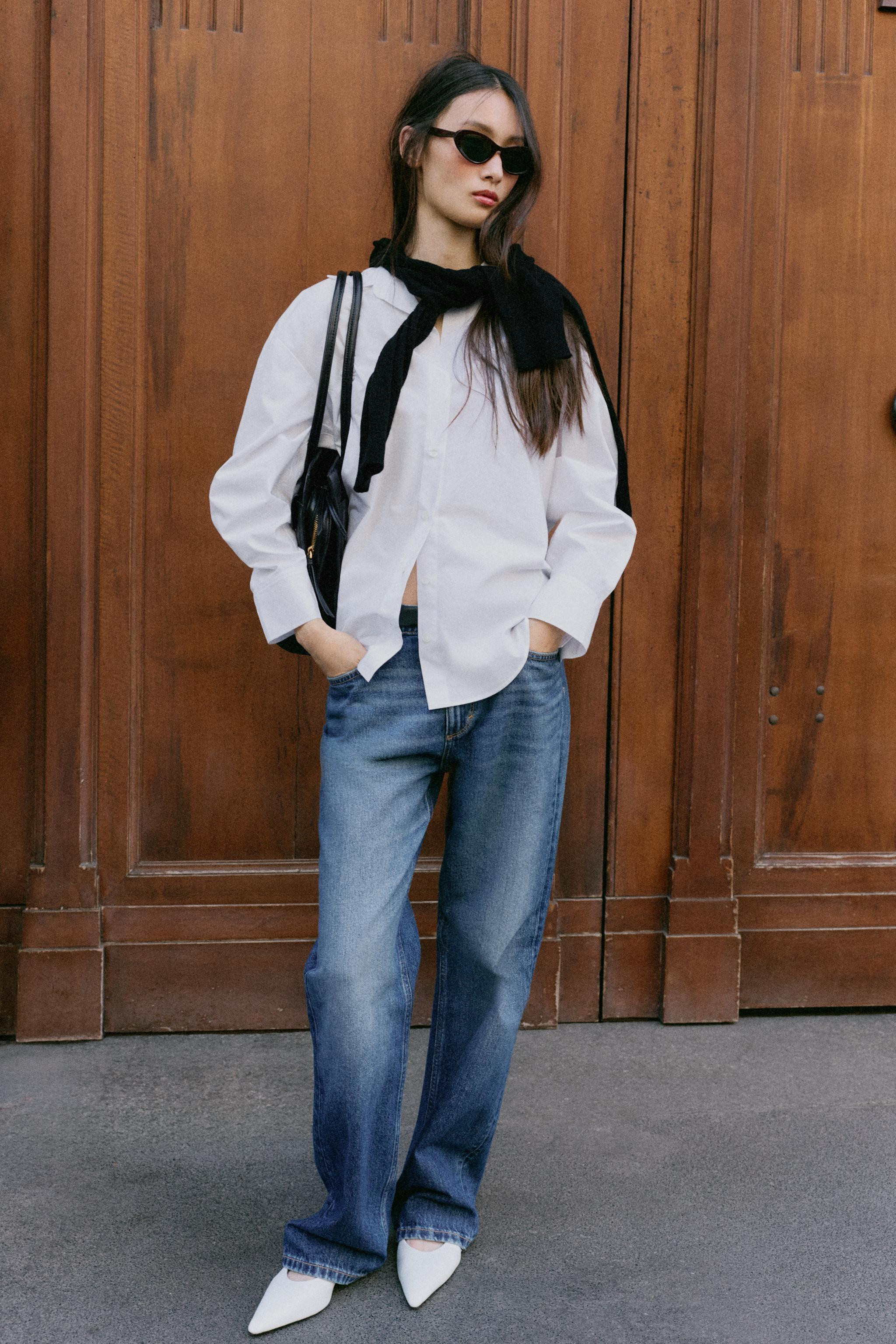 BASIC POPLIN SHIRT | Zara US