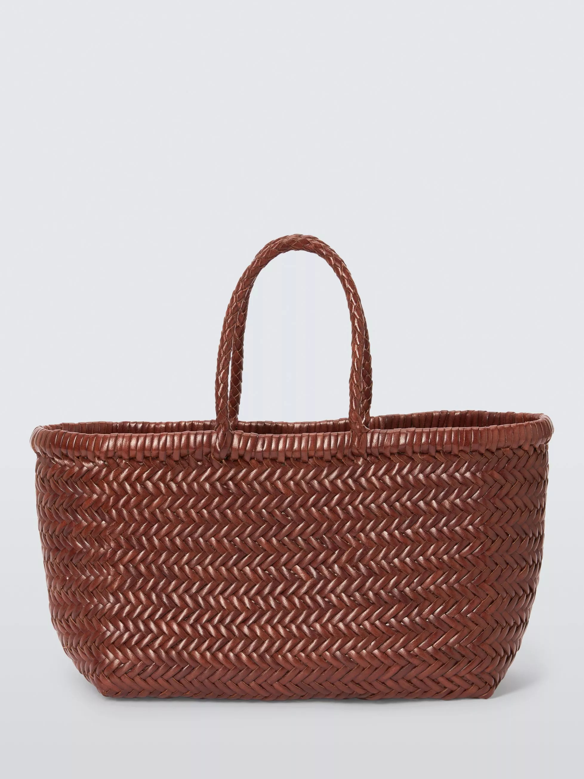 Dragon Diffusion Bamboo Woven Leather Small Tote Bag | John Lewis (UK)