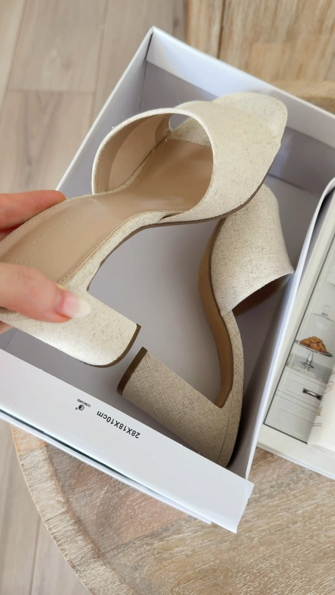 ✨ Sale Alert for these Gorgeous summer heeled sandals. The texture of this material is very pretty. I love natural looking fabrics and textures. These shoes would be beautiful with a lot of summery outfits by added in G a touch of understated elegance. 

I also like how the heel is firm and well built. The design of the strap on the lower half of the foot is flattering for the look of the leg as well. I would recommend these. 

True to size ✨

#LTKsalealert #LTKshoecrush #LTKstyletip