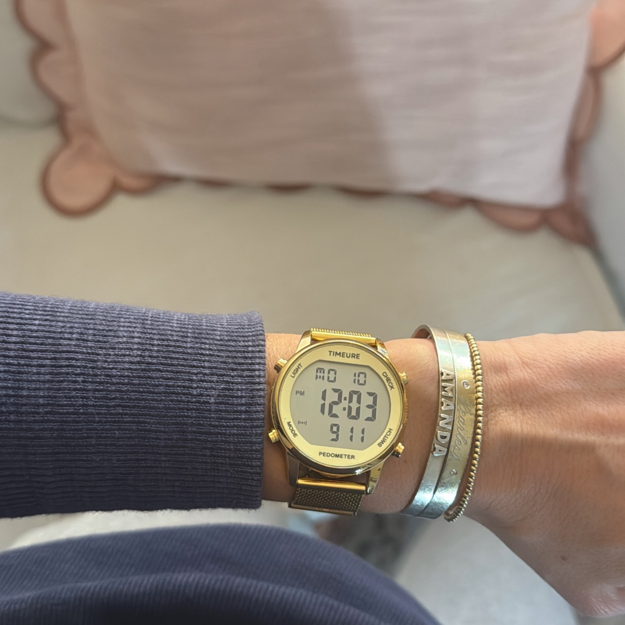 No EMFs. No bluetooth. What I use to track my steps.