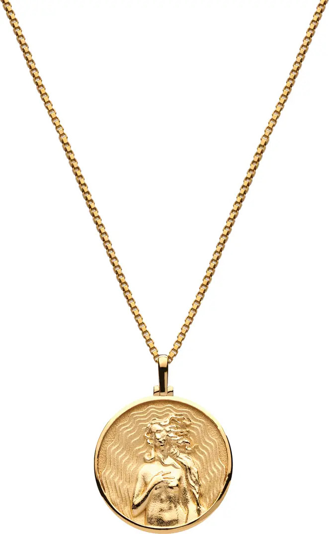 Awe Inspired Aphrodite Coin Pendant Necklace | Nordstrom | Nordstrom