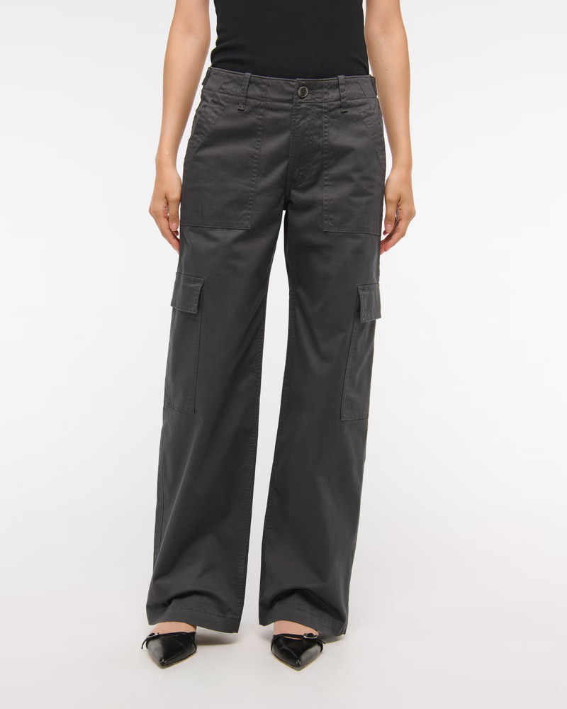 Women's Low Rise Loose Cargo Pant | Women's Bottoms | Abercrombie.com | Abercrombie & Fitch (US)