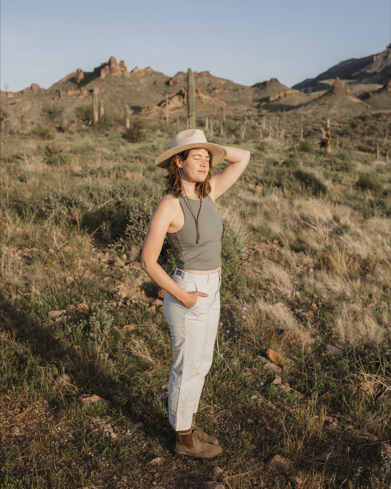 My hat is from will & bear 🙂✨🌵