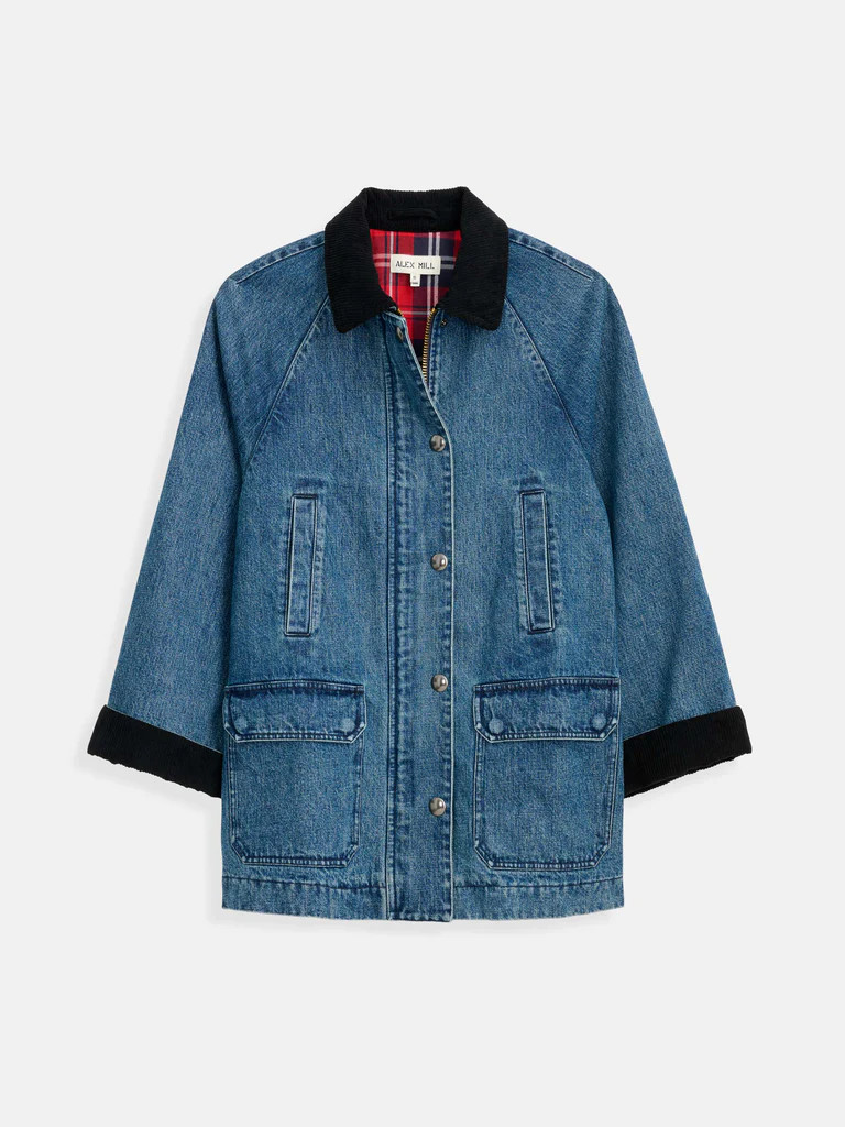 Chiltern Street Jacket In Denim | Alex Mill
