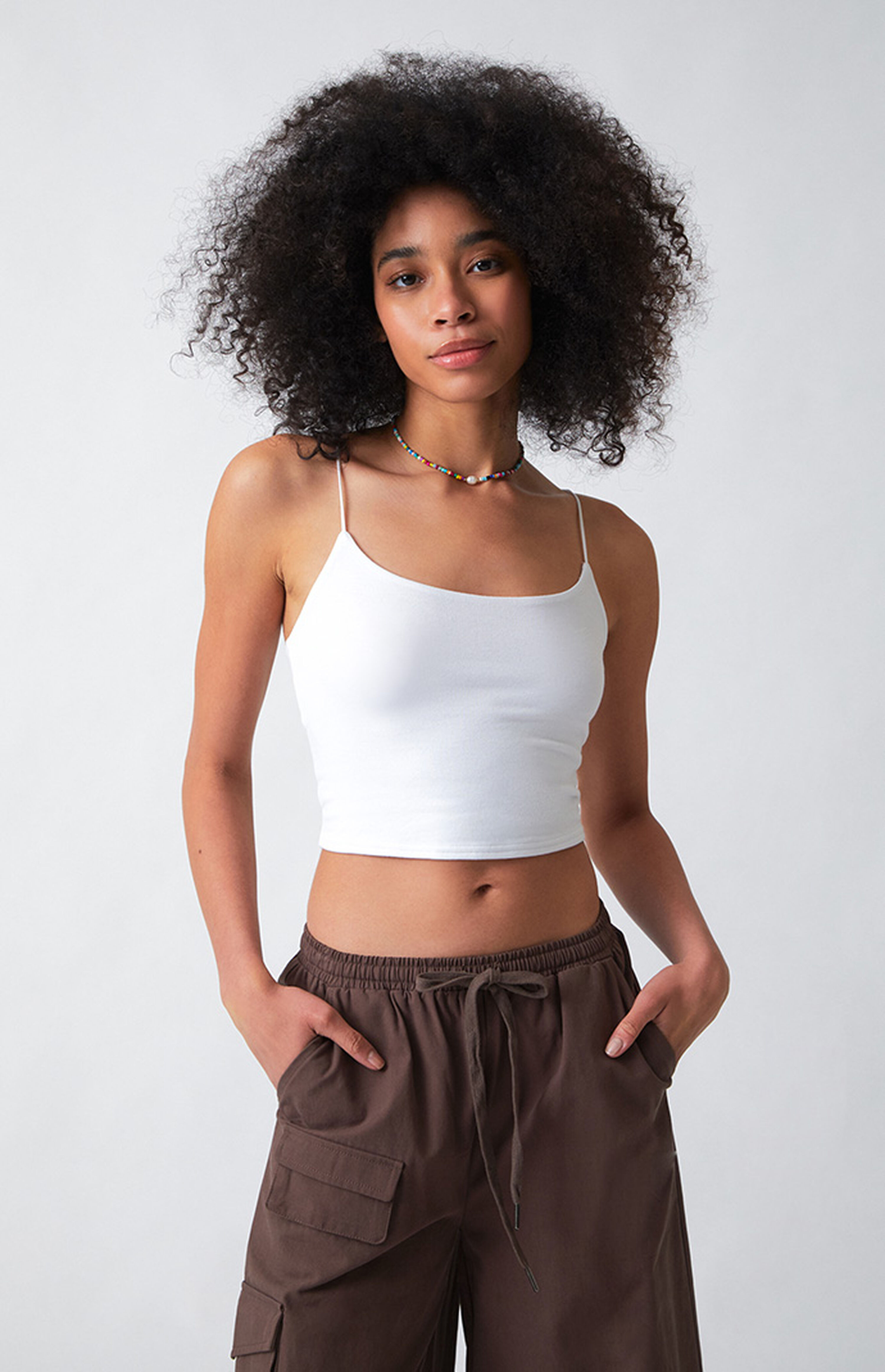 PS Basics by Pacsun Easy Cropped Cami Top | PacSun