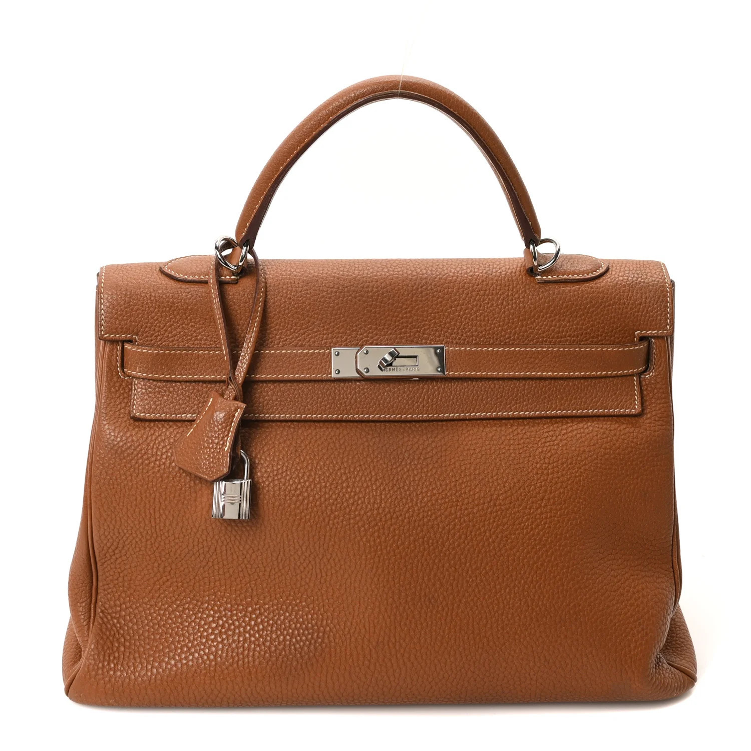 Taurillon Clemence Kelly Retourne 35 Gold | FASHIONPHILE (US)