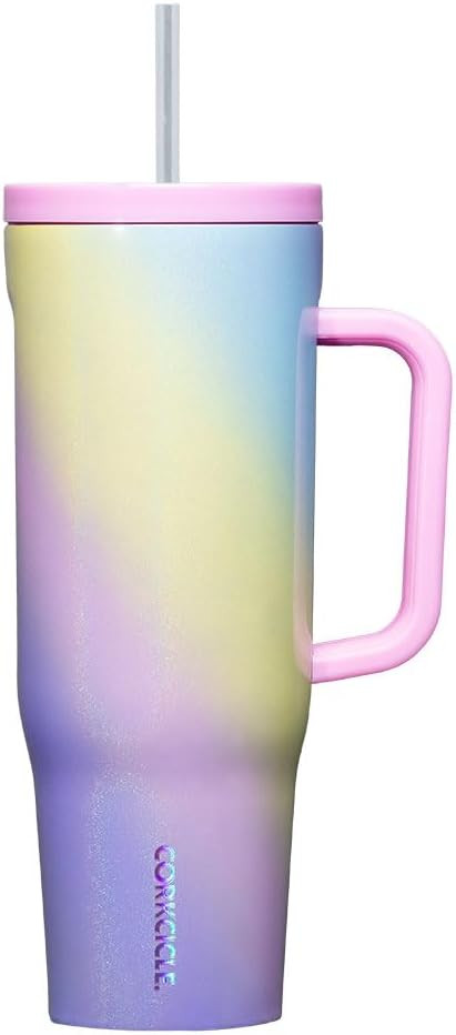 Corkcicle Tumbler With Straw and Handle, Reusable Water Bottle, Triple Insulated Travel Mug, BPA ... | Amazon (US)