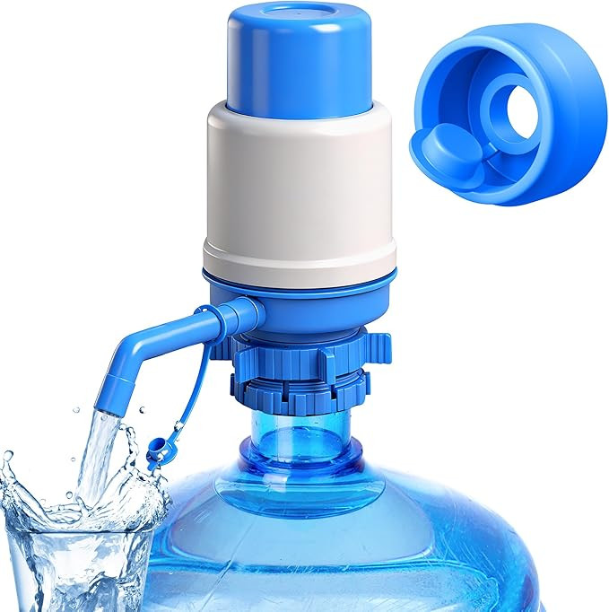 Water Pump for 5 Gallon jug,Universal 5 Gallon Water Dispenser,Manual Water jug Pump Fits 2-5-Gal... | Amazon (US)