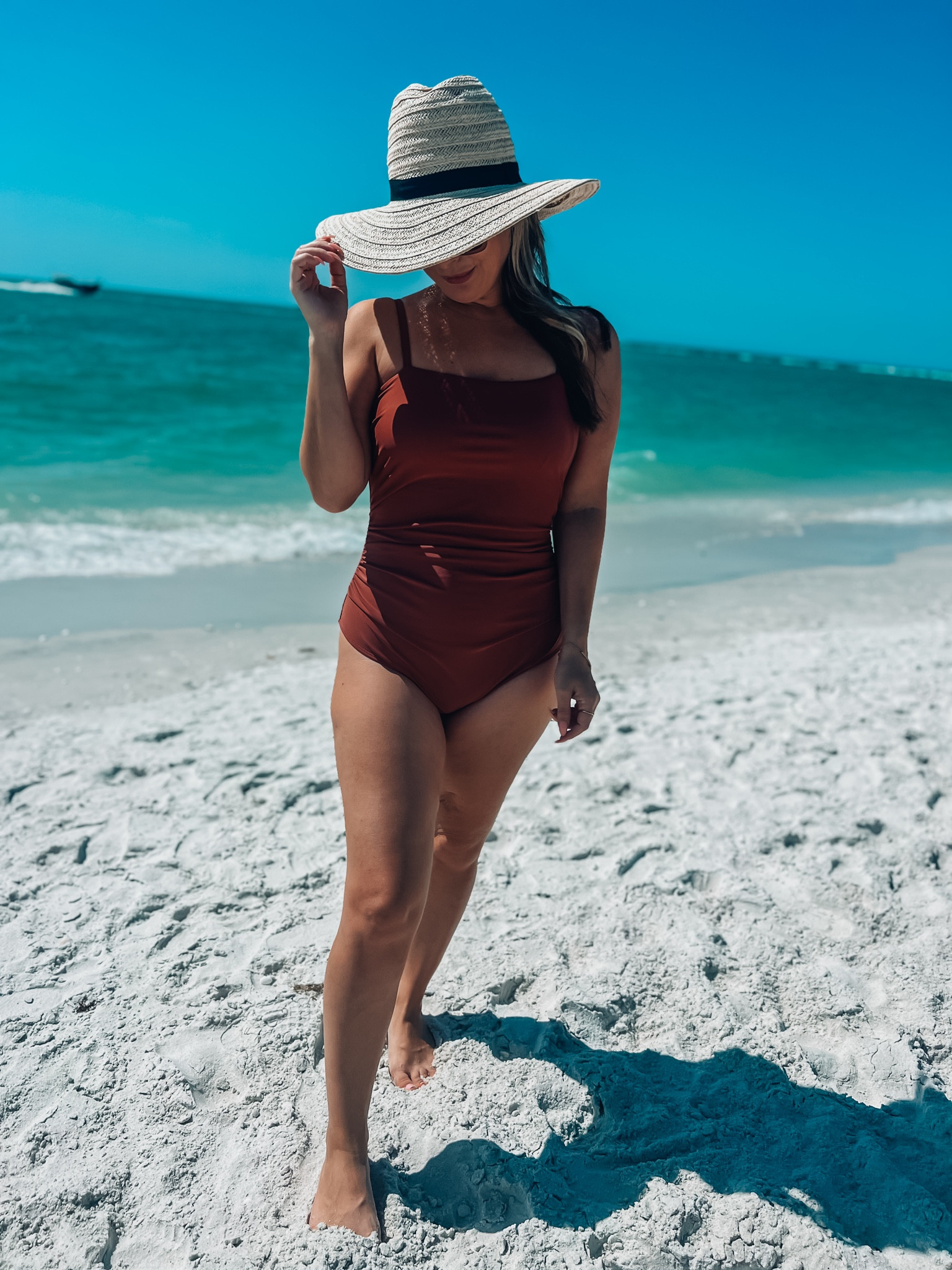 Mom approved one piece bikini! Wearing MED, size up! 

Save 15% off with code ilda15 

#LTKswim #LTKtravel #LTKSeasonal