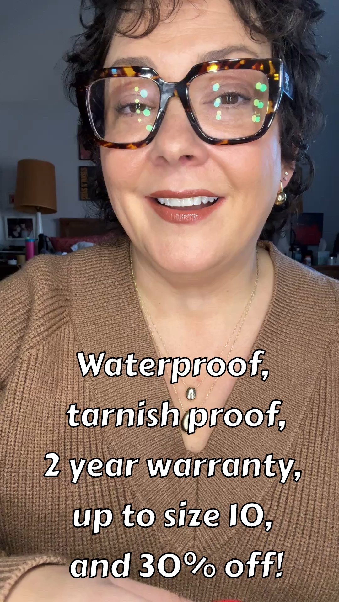 I wear the @analuisany Remy ring all the time and love how it looks expensive, can handle getting wet, and still looks new two years later! 14K gold over brass so durable and a two year warranty. Shop now 30% off sitewide and free gift on orders $130+ #AnaLuisa #AnaLuisaAmbassador #BestDeal

#LTKSaleAlert #LTKCyberWeek #LTKFindsUnder100