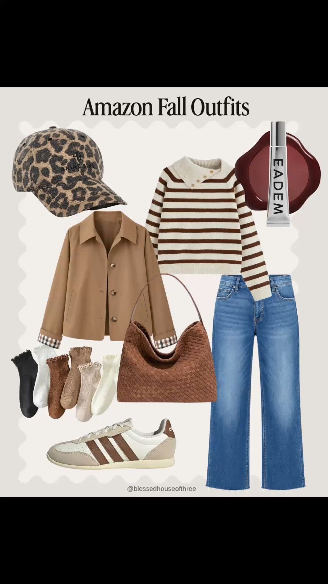 Amazon fall outfits I’d wear on repeat 🤎 These Amazon fashion finds make it so easy to put together cute fall outfits for everything from school drop off and coffee runs to date night, workwear and business casual days. #affiliatelink

I pulled together three fall outfit ideas with some of my favorite fall wardrobe staples—cozy sweaters, cardigans, wide leg jeans, a corduroy skirt, fall jackets, tall boots, ankle boots, sneakers and neutral handbags. If you’re looking for Amazon fall fashion, casual fall outfits, women over 50 outfit ideas, everyday mom outfits, petite friendly fall outfits, fall workwear or easy transitional outfits, there are so many good pieces here to mix and match all season. Date night outfit, business casual workwear.

The brown and neutral tones are so good for fall, and I especially love how easy these pieces are to dress up or down. Save these Amazon fall outfit ideas for your fall wardrobe! 🤎

#LTKootd #LTKWorkwear #LTKOver40