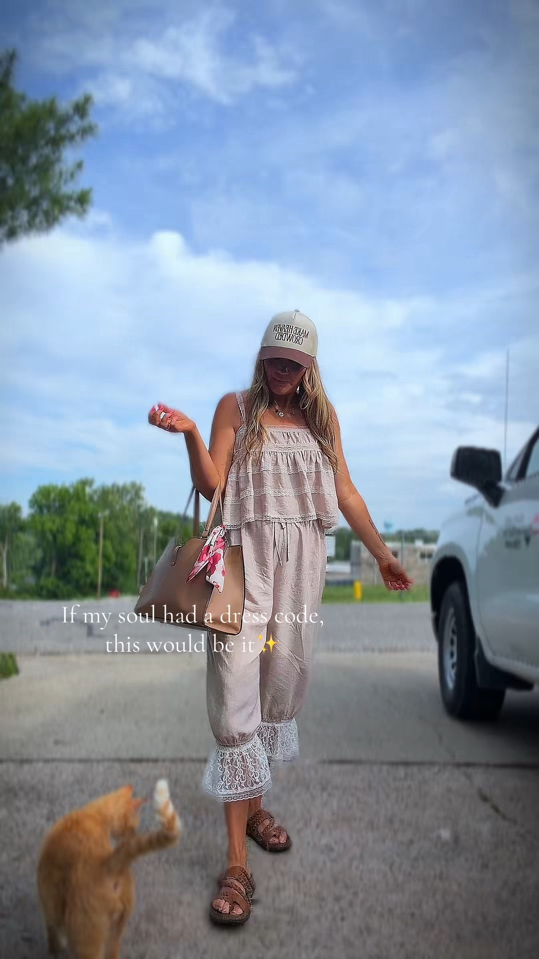 This may be one of my favorite outfits I’ve worn lately. 🥹🤍

The lace details, the flowy fit, the neutral tones… it feels like coastal boho meets everyday comfort. Perfect for errands, brunch, vacation, or those days when you just want to feel a little extra pretty.

Everything is linked on my LTK. ✨🤎

#LTKootd #LTKTall #LTKdayinmylife