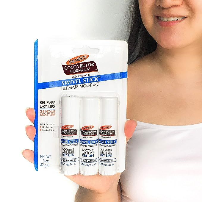Palmer's Cocoa Butter Formula Moisturizing Swivel Stick with Vitamin E (Pack of 3) | Amazon (US)