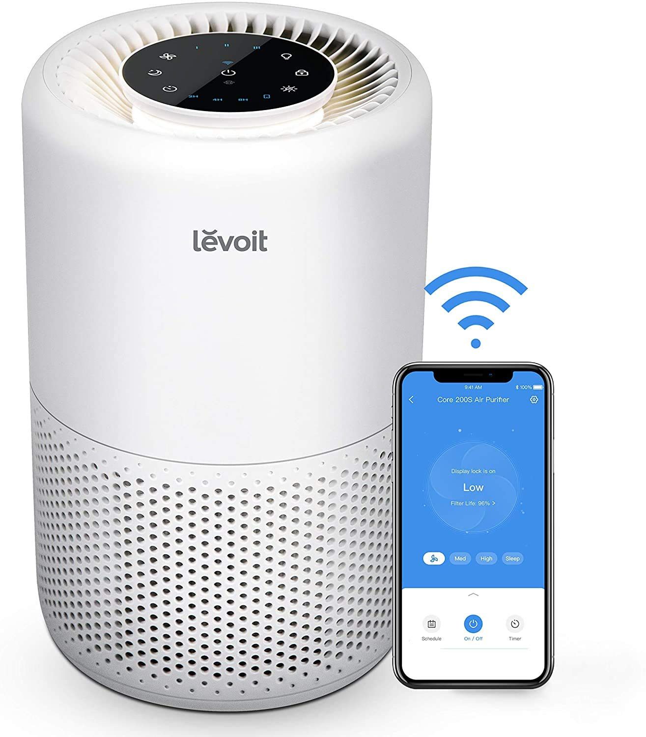LEVOIT Air Purifier for Home Large Room, Smart WiFi Alexa Control, HEPA Filter for Allergies, Rem... | Amazon (US)