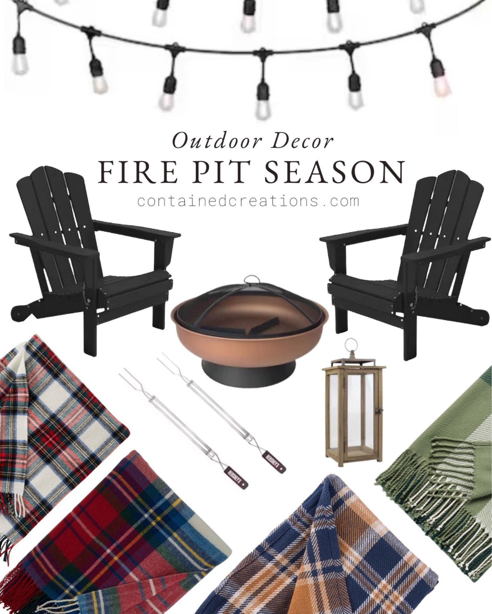 Everything you need to create a cozy night outdoors!

#LTKhome #LTKparties #LTKSeasonal