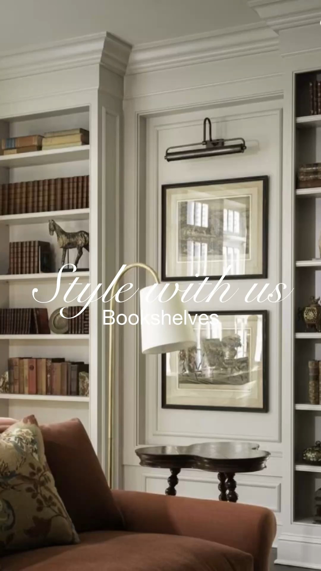 Bookshelf styling mode activated 🤎  Use a combo of books, baskets, found items and art to get the look!

#bookshelf #stylingg

#LTKFindsUnder100 #LTKHome #LTKStyleTip