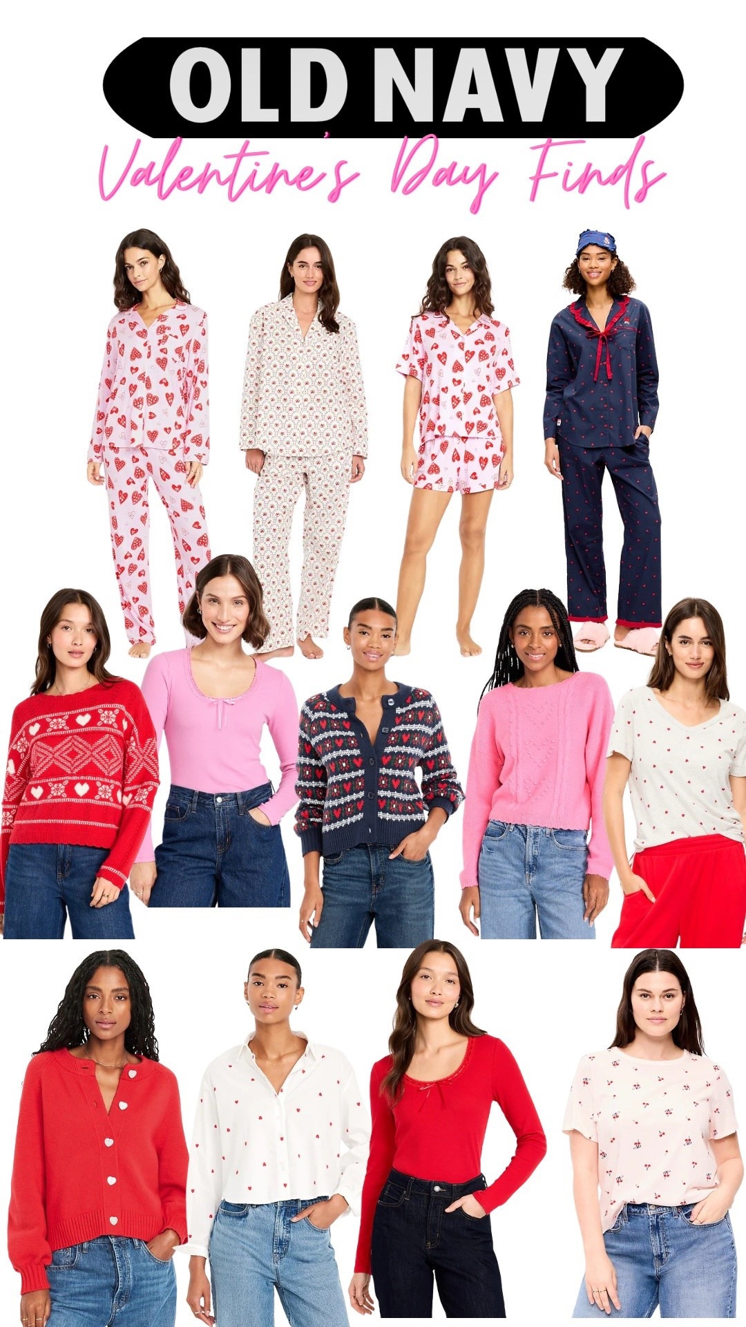 Old Navy’s Valentine’s Day collection just launched with plus sizes up to a 4x. 

#LTKholiday #LTKplussize #LTKcurves