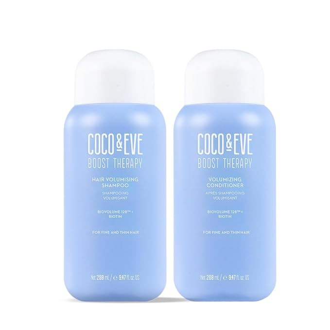 Coco & Eve Boost Therapy Hair Volumizing Shampoo & Conditioner Bundle Set. With Biotin to Target ... | Amazon (US)