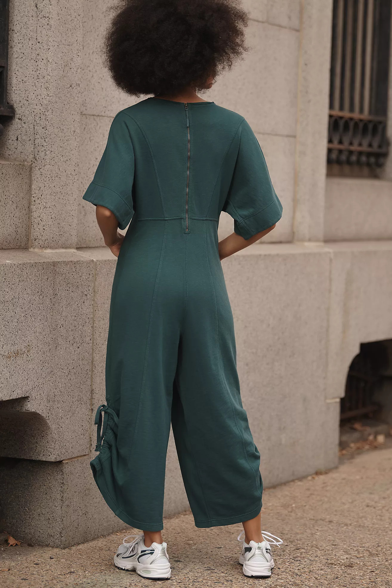 Daily Practice by Anthropologie Horizon Wide-Leg Jumpsuit: Short-Sleeve Edition | Anthropologie (US)