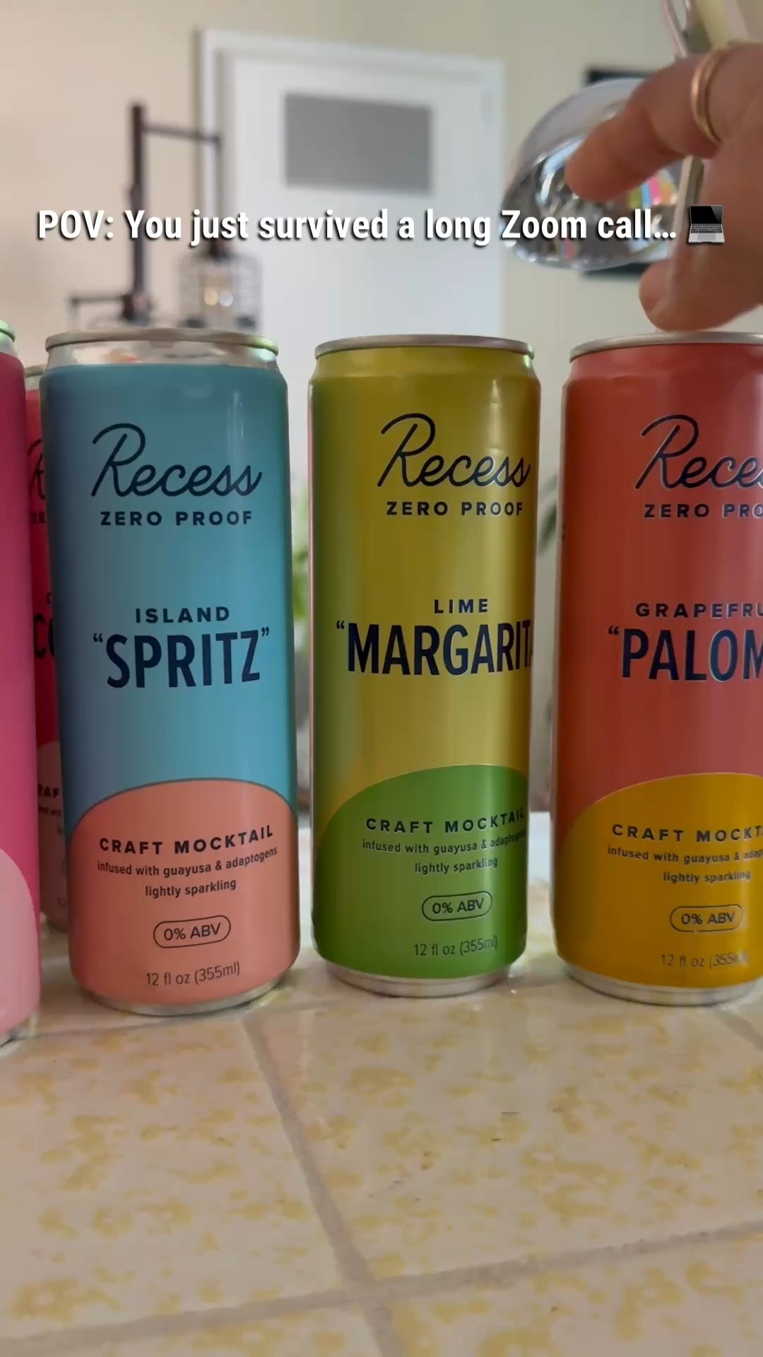 POV: finishing a long Zoom call and treating myself to a little afternoon reset 💻✨ The Recess Classic Cosmo mocktail is my go-to when I want something delicious, crisp, and zero proof while staying productive at home. Perfect for work-from-home days, content creation, or winding down after checking off priorities.


Recess Classic Cosmo mocktail, non alcoholic cocktail, zero proof drink, healthy mocktail option, work from home essentials, afternoon reset drink, mom work life balance, productivity drinks, clean lifestyle swaps, elevated mocktail, Zoom call routine, creator home office, wellness drinks, holiday entertaining drink idea

#LTKOver40 #LTKActive #LTKdayinmylife