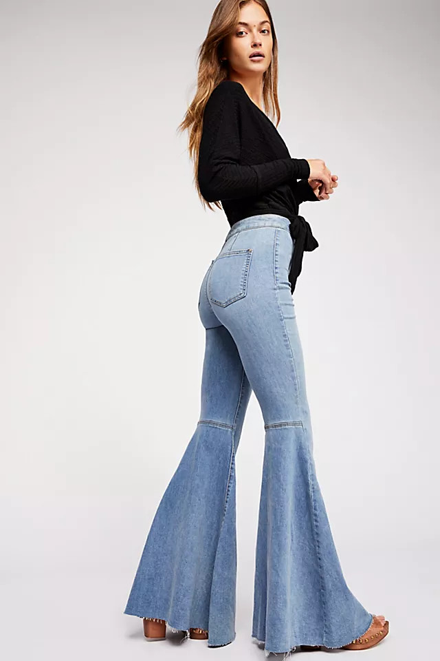 Just Float On Flare Jeans | Free People (Global - UK&FR Excluded)