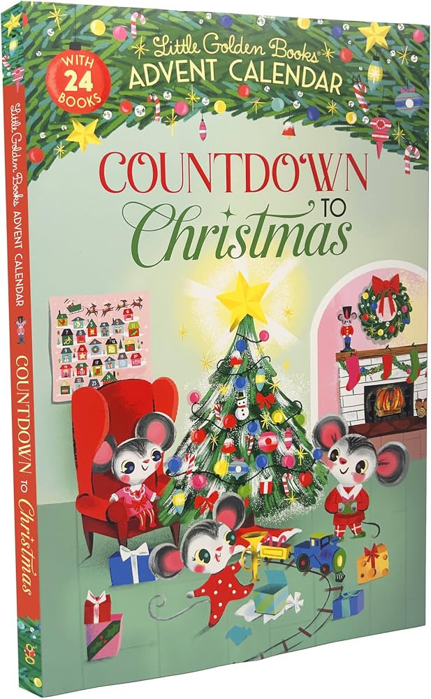 Little Golden Books Advent Calendar: Countdown to Christmas: With 24 Winter Holiday Books | Amazon (US)