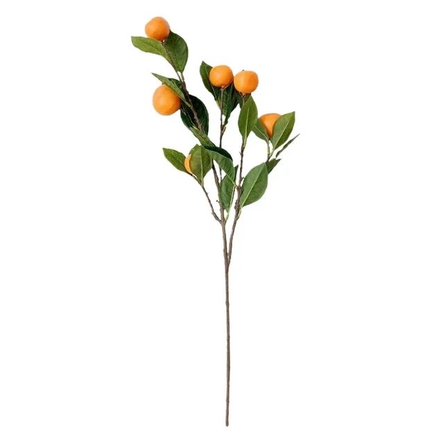 GadgetVLot 1Pcs Artificial Tangerine Branch Lemon Simulation Imitation Plant 63Cm Fruit Plants Ho... | Walmart (US)