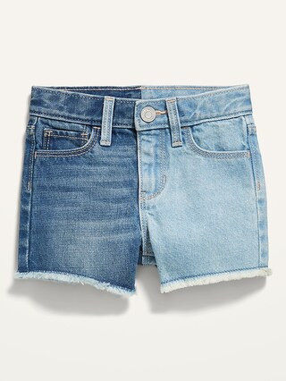 High-Waisted Cut-Off Jean Shorts for Toddler Girls | Old Navy (US)