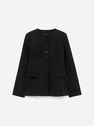 Linen-Blend Blazer | Arket UK