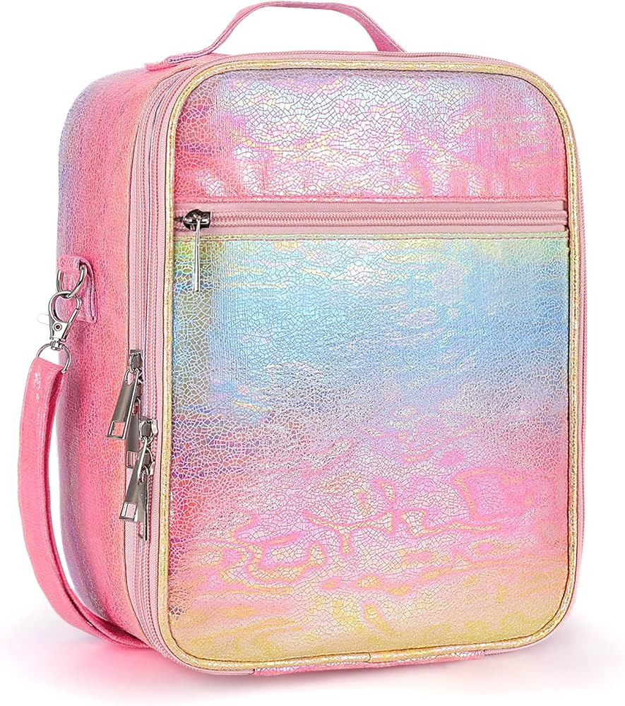 Girls Lunch Boxes for School,Kids Lunch Box Bag for little Girls Back to School,Insulated Lunch B... | Amazon (US)