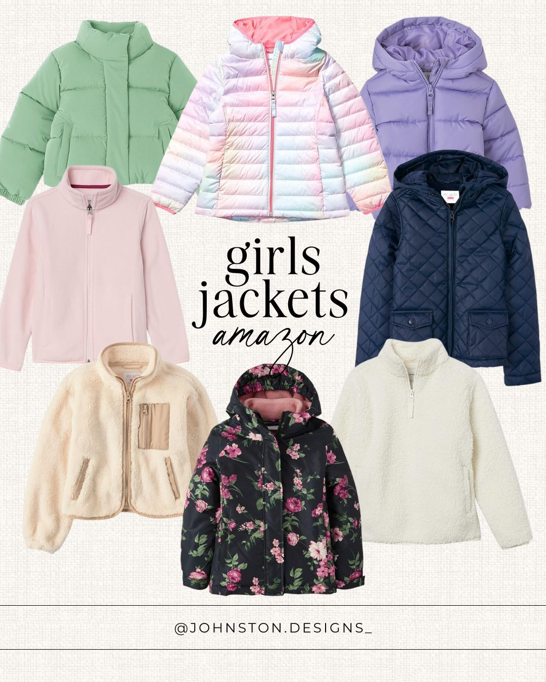 Affordable girls jackets from Amazon! Kids clothing, winter jackets, sherpa, puffer, Amazon fashion finds. 

 #LTKFindsUnder50 #LTKKids