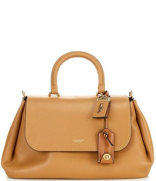Slouchy Rogue Soft Grain Leather Satchel Bag | Dillard's