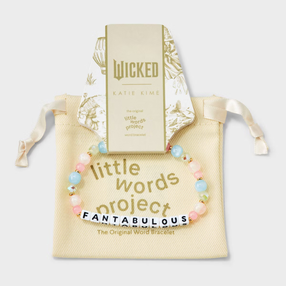 Little Words Project x Wicked "Fantabulous" Beaded Bracelet - Pink/Blue | Target