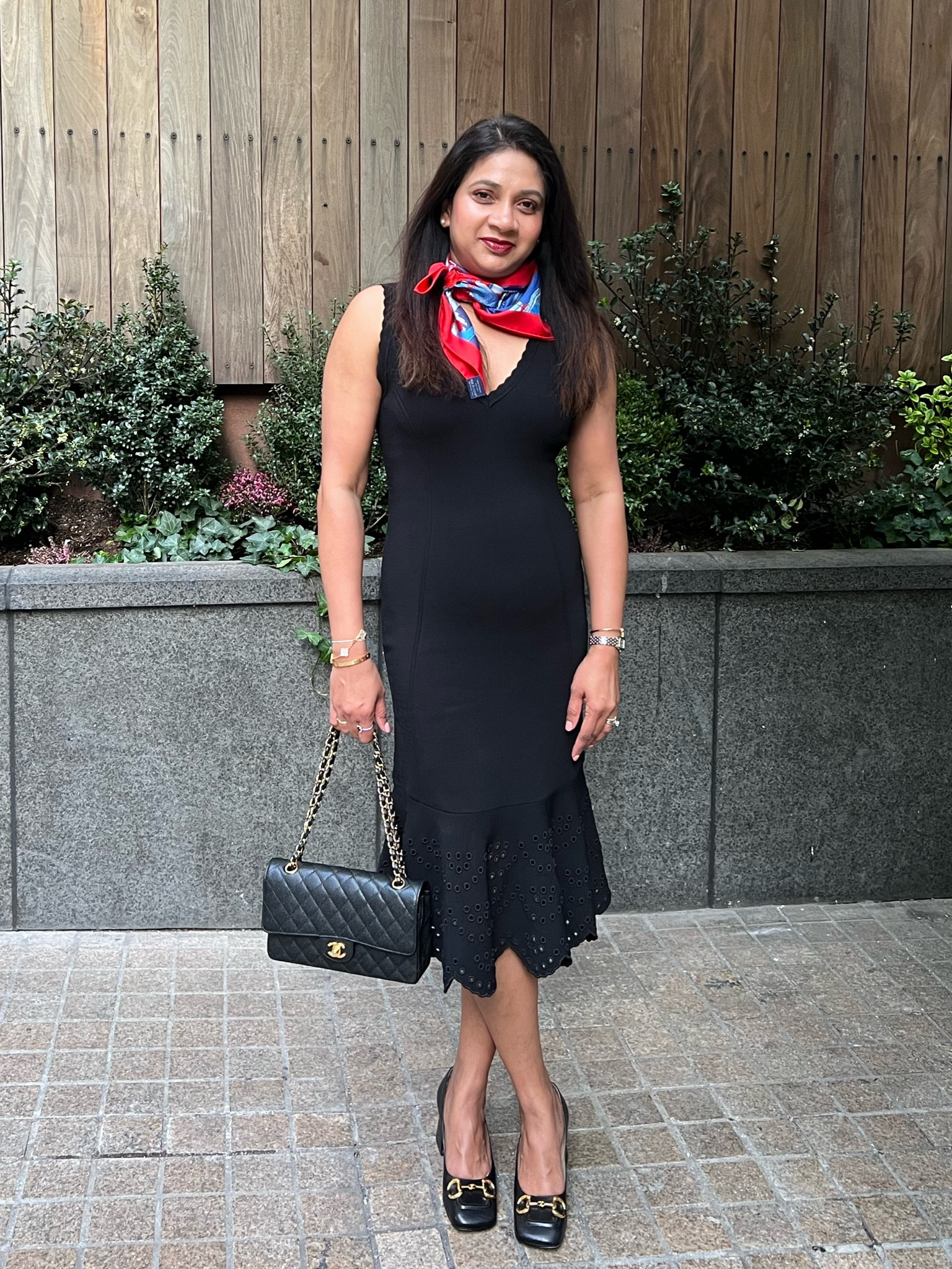 Another date night look. The scarf is Hermes, that I am not able to link here.

#LTKstyletip #LTKshoecrush