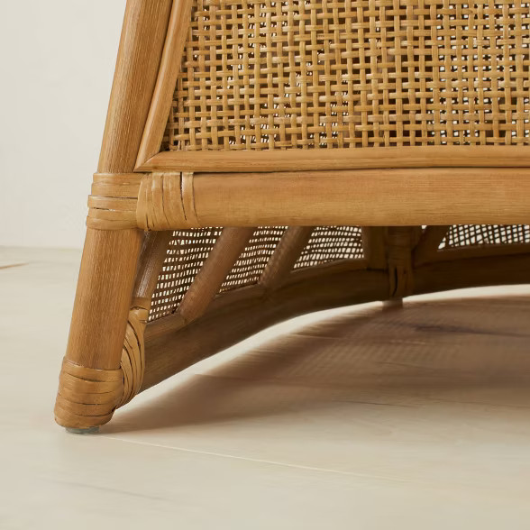 Selma Wicker Barrel Chair with Cushion Ivory - Opalhouse™ designed with Jungalow™ | Target